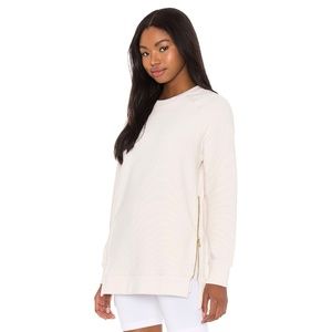 NWT Anthropologie Varley Manning Pullover In Eggnog, size L